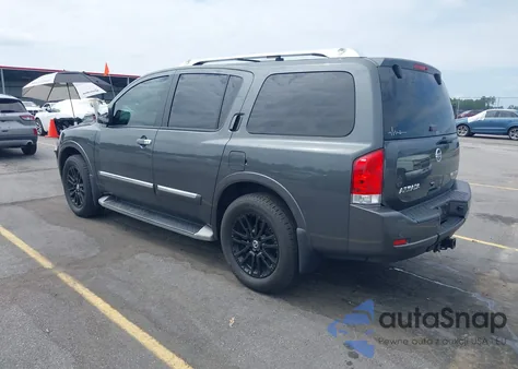 2012 Nissan Armada Platinum z USA, uszkodzony, nr VIN 5N1BA0NFXCN608503